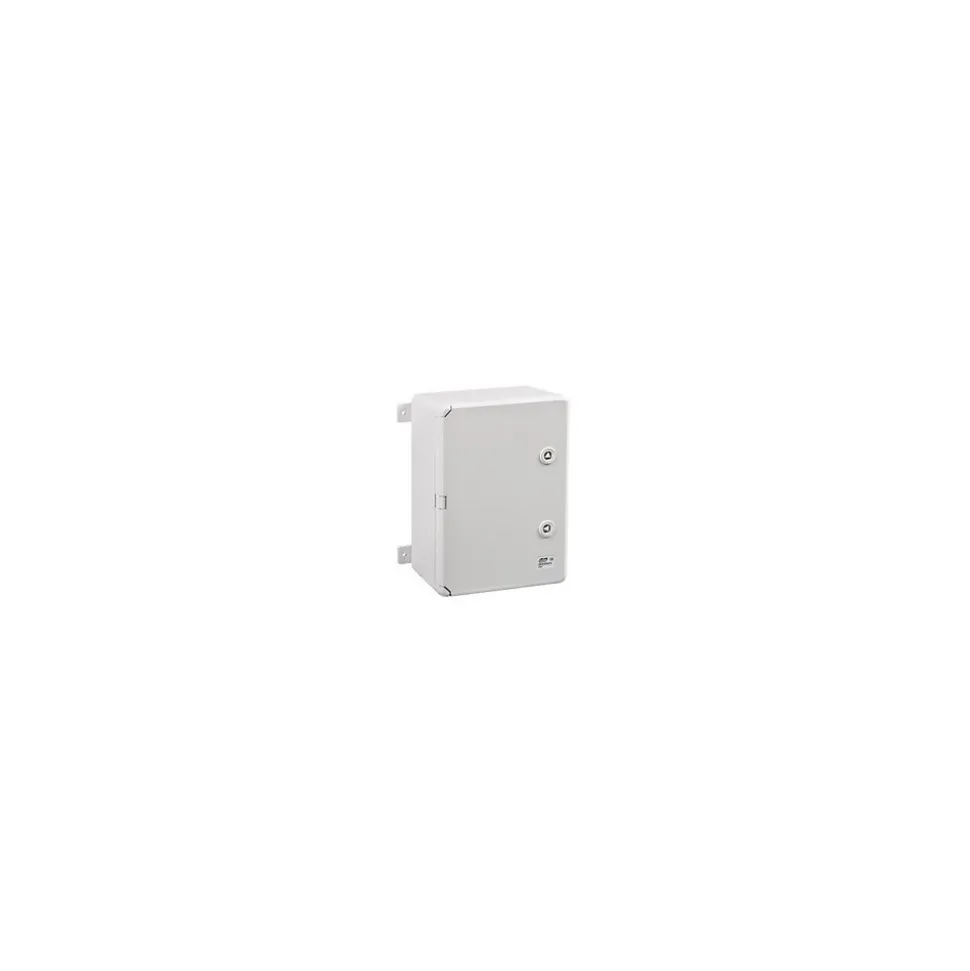 Abs352515 Ide Coffret Abs étanche Ip65 350x250x150 Porte Opaque - Avec Plaque De Montage