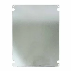 Abs504018 Ide Coffret Abs étanche Ip54 500x400x180 Porte Opaque - Avec Plaque De Montage