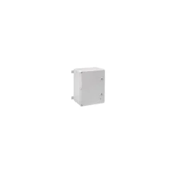Abs403022 Ide Coffret Abs étanche Ip54 400x300x220 Porte Opaque - Avec Plaque De Montage
