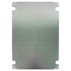Abs403022 Ide Coffret Abs étanche Ip54 400x300x220 Porte Opaque - Avec Plaque De Montage