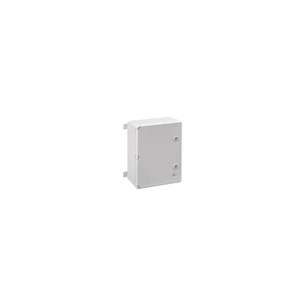 Abs403017 Ide Coffret Abs étanche Ip54 400x300x170 Porte Opaque - Avec Plaque De Montage
