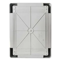 Abs403017 Ide Coffret Abs étanche Ip54 400x300x170 Porte Opaque - Avec Plaque De Montage