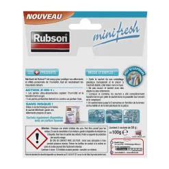 Absorbeur d'humidité Mini fresh neutre 2x50g Rubson