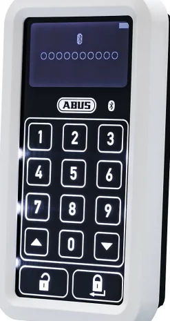 ABUS Clavier Numerique Bluetooth Blanc HomeTec Pro