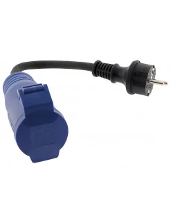 Adaptateur caravane femelle CEE17 en mâle 16A Zenitech