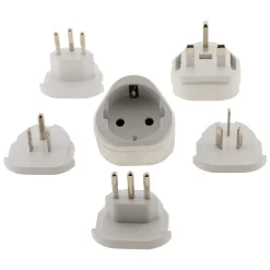 Adaptateur de voyage encastrable 2 prises - Zenitech