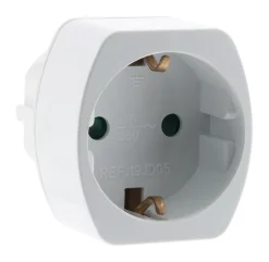 Adaptateur prise voyage Allemagne vers France - Schuko - Zenitech