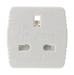 Adaptateur prise voyage France vers UK - Zenitech