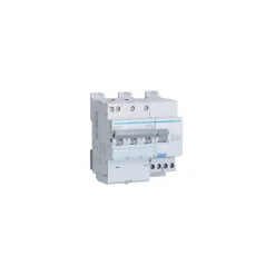Adc432f Hager Disjoncteur Différentiel Triphasé + Neutre 6-10ka Courbe C - 32a 30ma Type Ac
