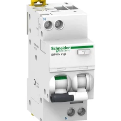 A9d31620 Disjoncteur Différentiel 30ma 20a - 1p+n - Type Ac - Vigi Schneider Idpn Acti9 - Auxiliarisable