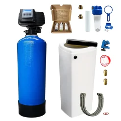 Adoucisseur D'eau Bi Bloc 30l Fleck 5600 Sxt Complet Avec Accessoires