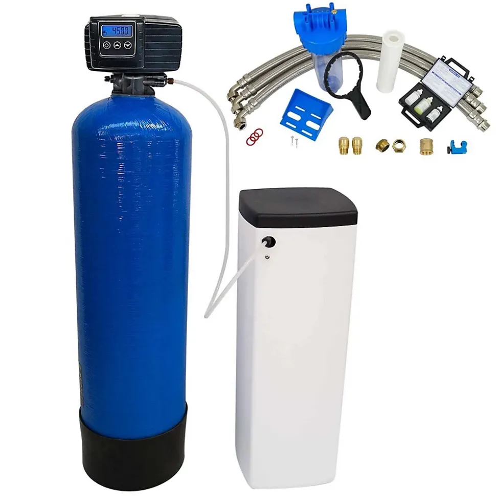 Adoucisseur D'eau Bi Bloc 20l Fleck 5600 Sxt Complet Avec Accessoires