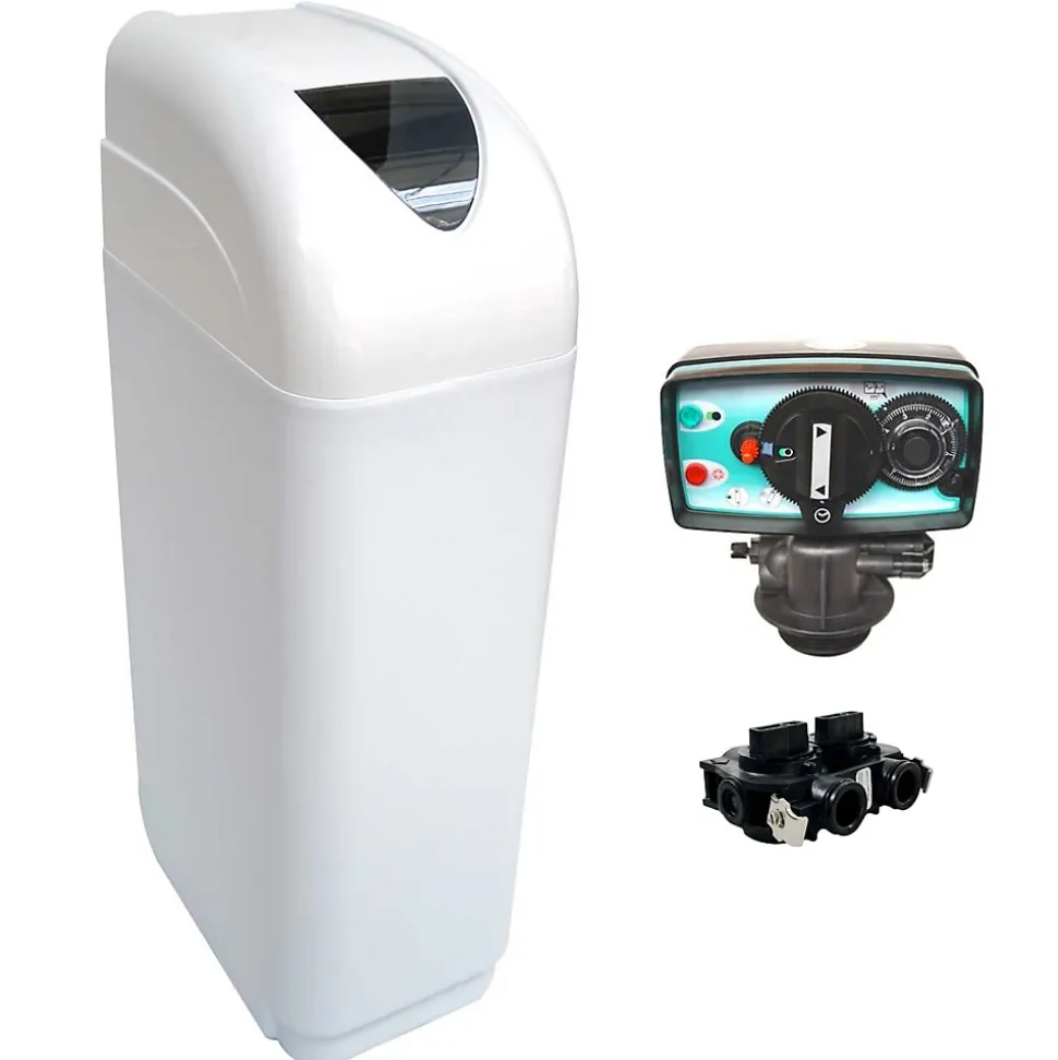 Adoucisseur D'eau 25L Fleck 5600 MV Mécanique Volumétrique Anti Calcaire Fabriqué En France