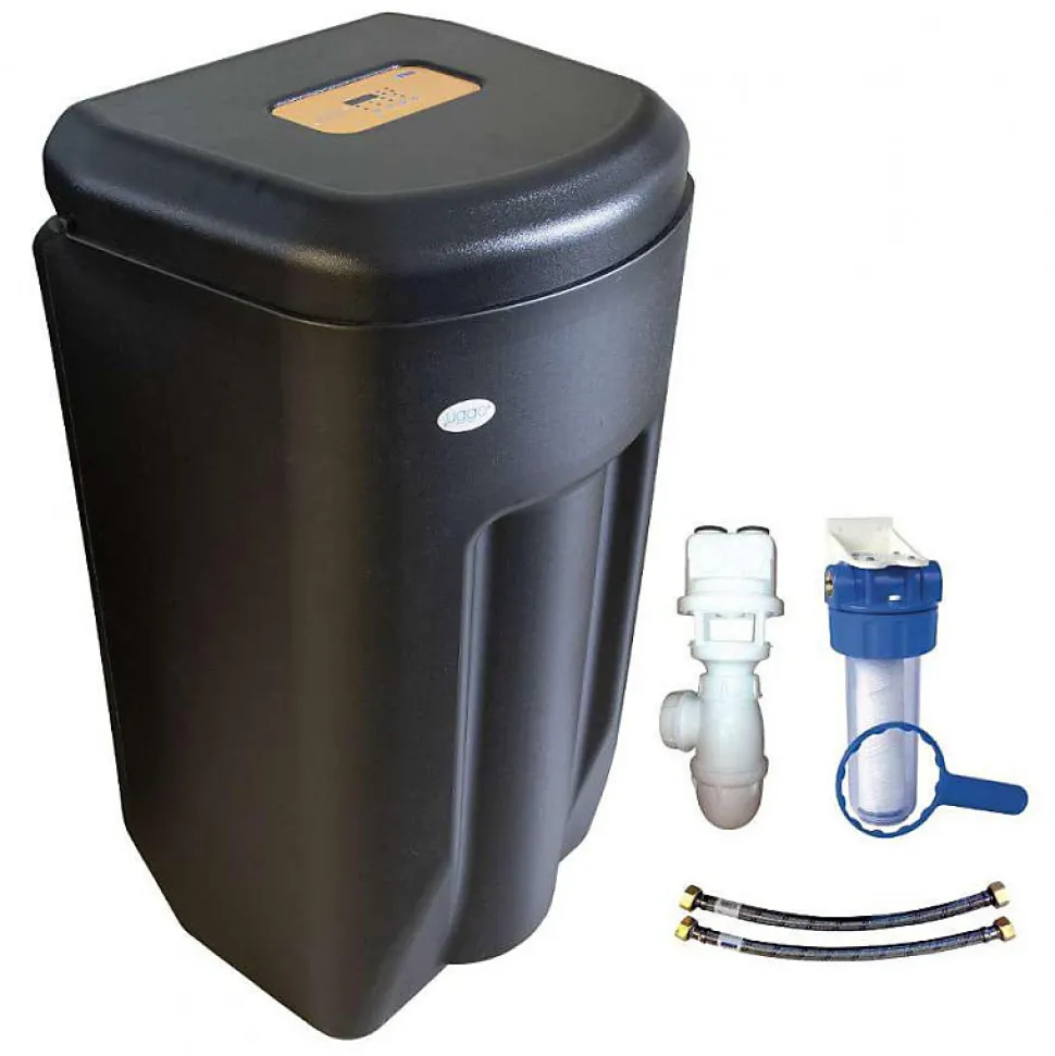 Adoucisseur d'eau UGGO 22 Litres - fabriqué en France + Kit d'installation