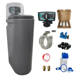 Adoucisseur Eau 25L Fleck 5600 MV Mécanique Volumétrique Complet Avec Accessoires Fabriqué En France