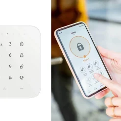 Alarme maison sans fil wifi et gsm 4G connectée Casa avec sirène extérieure - kit 7