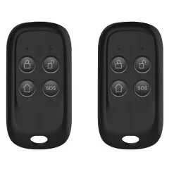 Alarme maison sans fil wifi et gsm 4G connectée Casa Noire avec sirène extérieure - kit 7