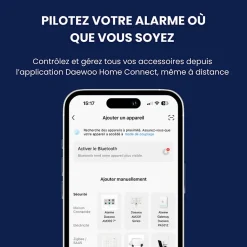 Alarme Maison Wifi Sans Fil Vigilia VIG502 - Kit Complet avec Caméras Full HD intérieur et extérieure autonome et 9 Acces