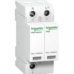 A9l40501 Schneider - Parafoudre Phase Neutre De Type 2 Iprd40r - 40ka - Report De Signalisation