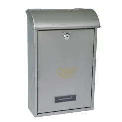 AMIG - Boîte aux lettres 2 INOX - 400 x 250 x 100 mm - Acier inoxydable - Inoxydable