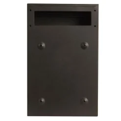 AMIG - Boîte aux lettres 5 - 400 x 250 x 100 mm - Acier - Noir