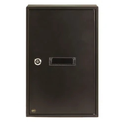 AMIG - Boîte aux lettres 5 - 400 x 250 x 100 mm - Acier - Noir