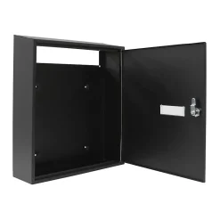 AMIG - Boîte aux lettres 6 - 400 x 360 x 100 mm - Acier - Noir