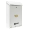 AMIG - Boîte aux lettres 2 - 400 x 250 x 100 mm - Acier - Blanc