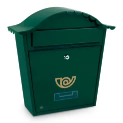 AMIG - Boîte aux lettres 1 - 370 x 360 x 105 mm - Acier - Vert