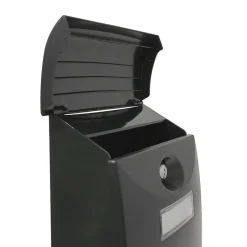AMIG - Boîte aux lettres 7 - 345 x 240 x 105 mm - Plastique - Noir