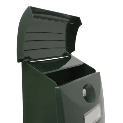 AMIG - Boîte aux lettres 7 - 345 x 240 x 105 mm - Plastique - Vert