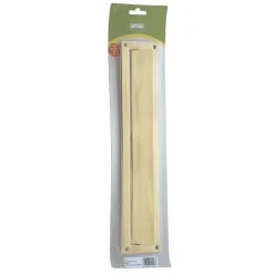 AMIG - Entrée de boîte aux lettres 2 - 342 x 73 mm - Laiton - Poli