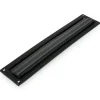 AMIG - Entrée de boîte aux lettres 2 - 342 x 73 mm - Acier - Noir