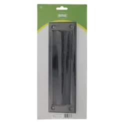 AMIG - Entrée de boîte aux lettres 1 - 254 x 78 mm - Acier - Noir