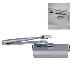 AMIG - Ferme-porte 777 - Force 2/3/4 - Aluminium - Argent