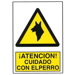 AMIG - Panneau de danger 10030 - 210 x 300 mm - Polyéthylène