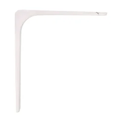 AMIG - Équerre 2 - 350 x 250 mm (14'' x 10'') - Acier - Blanc