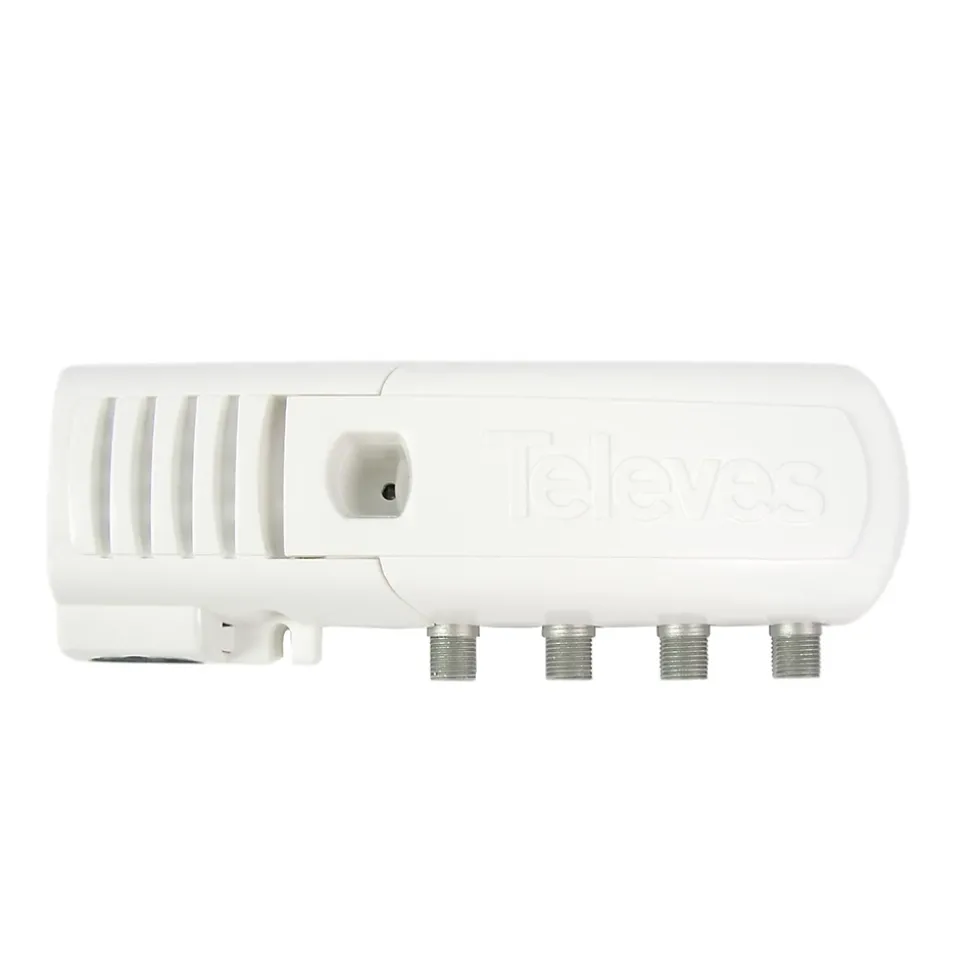 Amplificateur intérieur automatique TV 3 sorties + filtre - Fiche FR/SH