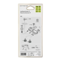 Amplificateur TV 18dB 4 TV 4G/5G, connexion F, gain réglable