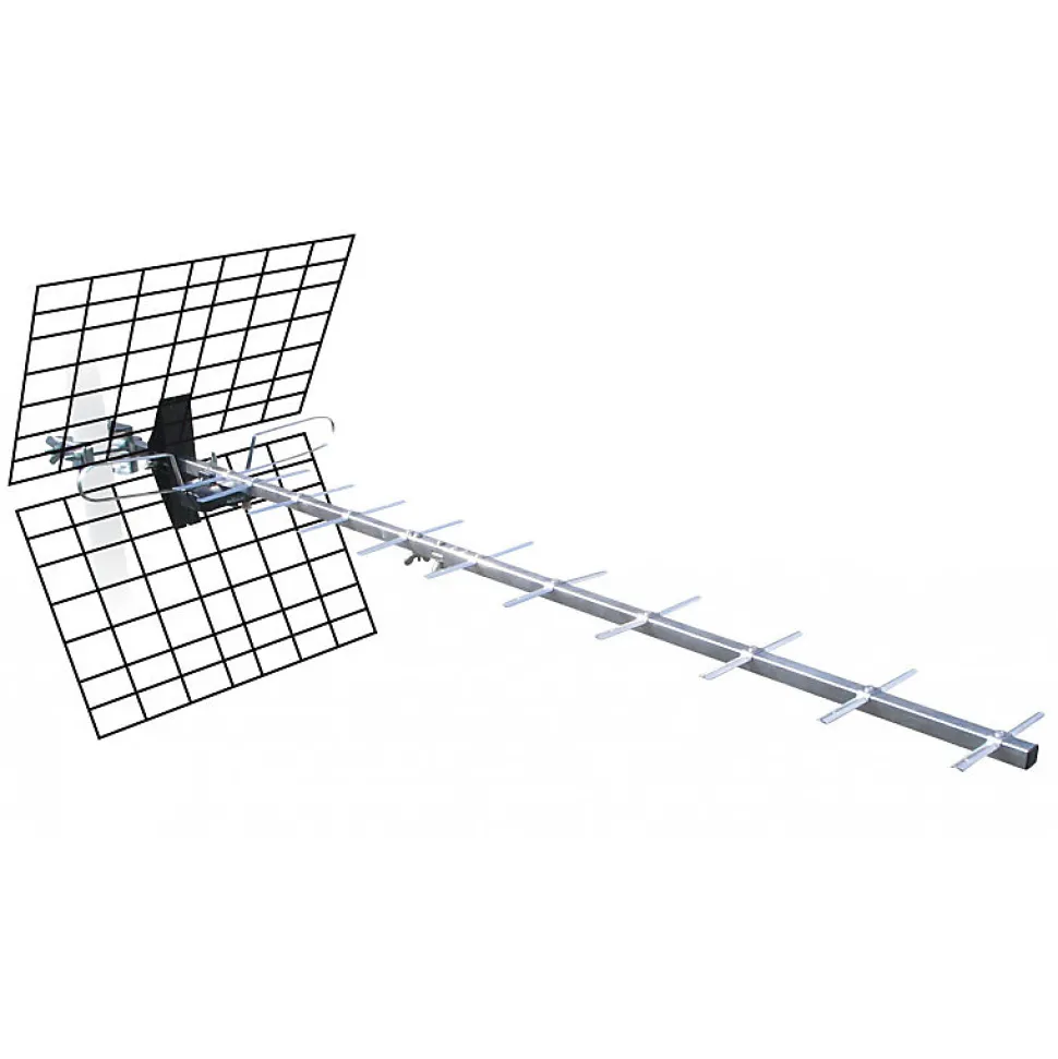 Antenne d'extérieur 20 dB à fiche F