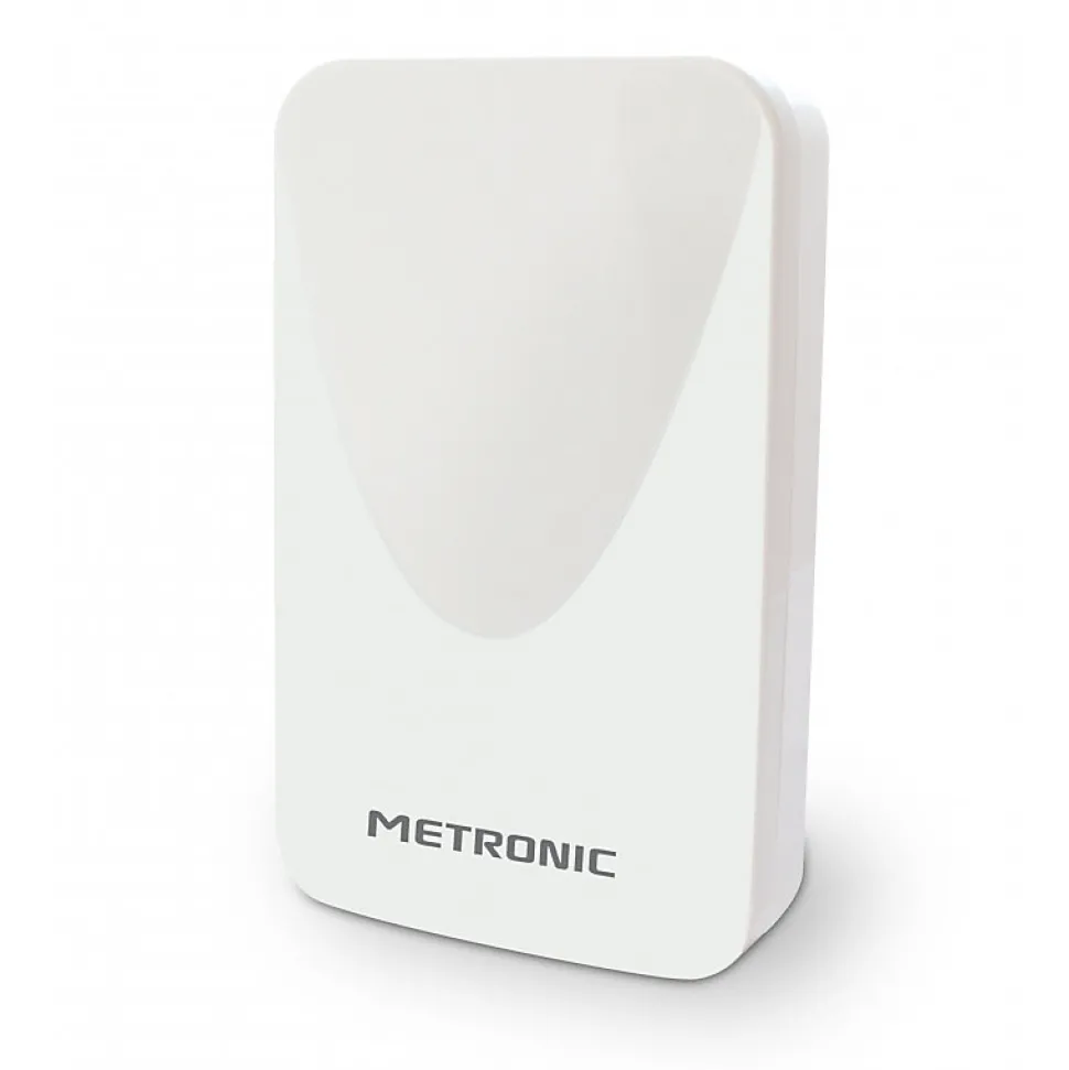 Antenne d'extérieur plate HD amplifiée 43 dB compatible 4K - blanche