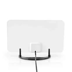 Antenne HDTV d'Intérieur 0 - 25 km Gain de 30 - 36 dB FMVHFUHF Noire NEDIS