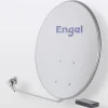 Antenne satellite tête universelle double - 1 sortie ø 80 cm + récepteur FTA