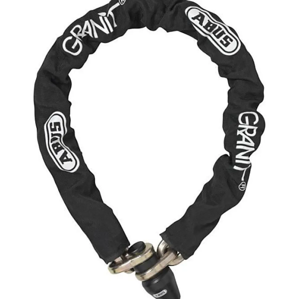Antivol de chaîne - ABUS - 1480/150 - Maillons 14 mm - Gainage tissu - Cylindre XPlus
