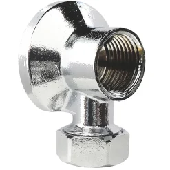 Applique murale simple pour fixation et alimentation de robinet de machine à laver, tube cuivre Ø12mm Sortie Femelle 1/2" Somatherm for you