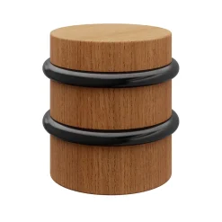 Arrête de porte Smith & Locke en bois mat