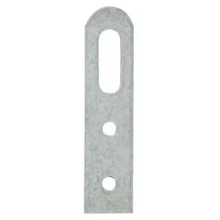 4 attaches-éléments Acier zingué l. 20 x H. 90 mm