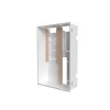 Bac d'encastrement pour GTL en acier blanc ATOLE - 2 Travées 13 modules - H. 779 mm
