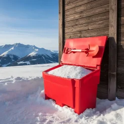 Bac à sable incendie/ à sel de déneigement 140l
