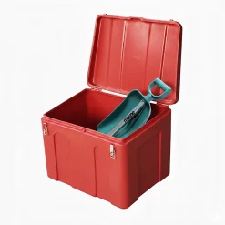Bac à sable incendie/ à sel de déneigement 200l- lot de 6